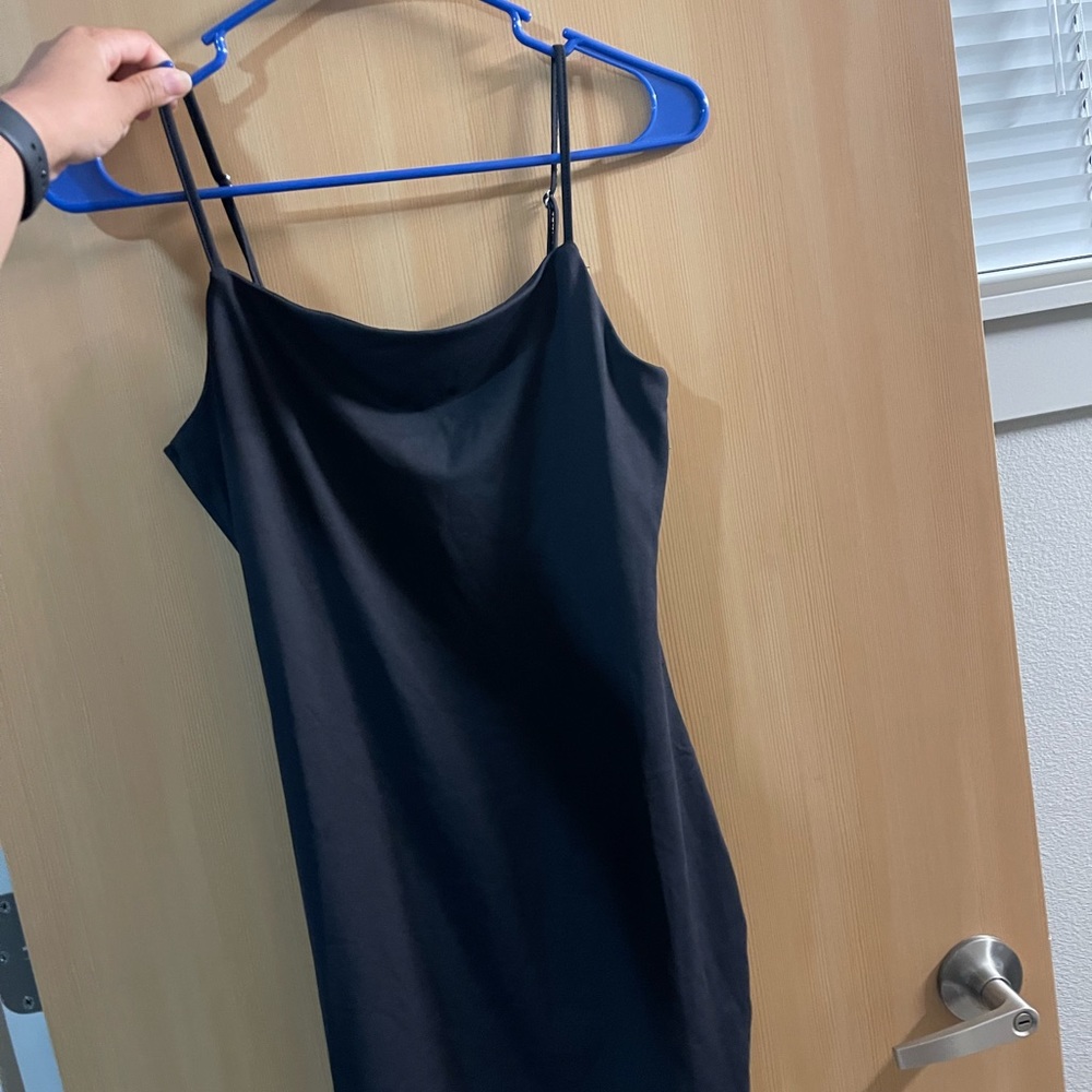 Black Tight Mini Dress